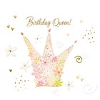 verjaardag kaart klassiek birthday queen turnowsky